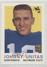 2000 Topps Johnny Unitas Reprints Johnny Unitas #R3 HOF ic3