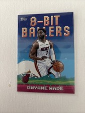 2025-26 Topps Basketball Dwayne Wade 8-Bit Ballers Insert #8B-23 Heat