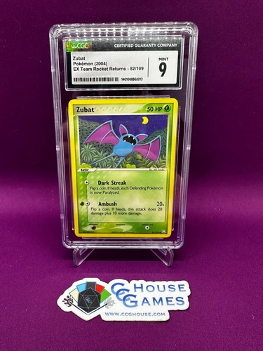 Zubat graded CGC 9 for sale on eBay