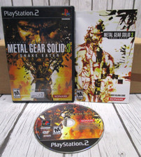 Metal Gear Solid 3 Snake Eater CIB (PlayStation PS2, 2004) Black Label