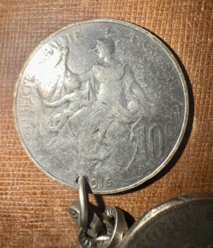 Antique Coin Brooch - 1806 Goerge III penny & Other Coins - Picture 11 of 13