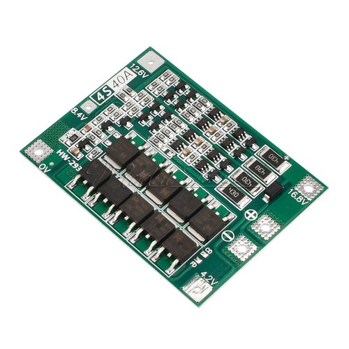 BMS 4S 16.8V 40A Per Pacco Batterie Li-ion 18650 - Scheda Protezione Per Trapano