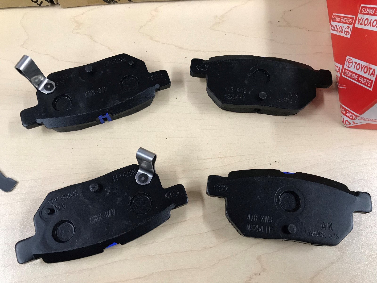 20102016 TOYOTA PRIUS GENUINE OEM NEW REAR BRAKE KIT ROTORS PAD KIT