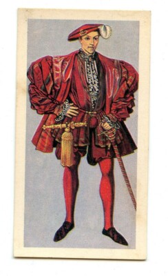 Brooke Bond Tea Card British Costume Collectable #12 Man's Formal 1548 (2)