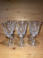Waterford Crystal ROSSLARE Claret Wine Glass 6" IRELAND,Set Of 6