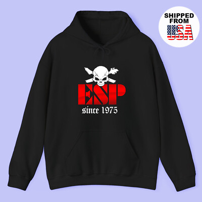 ESP Guitars Basses Logo Design New Heavy Blend Hoodie size S - 5XL USA