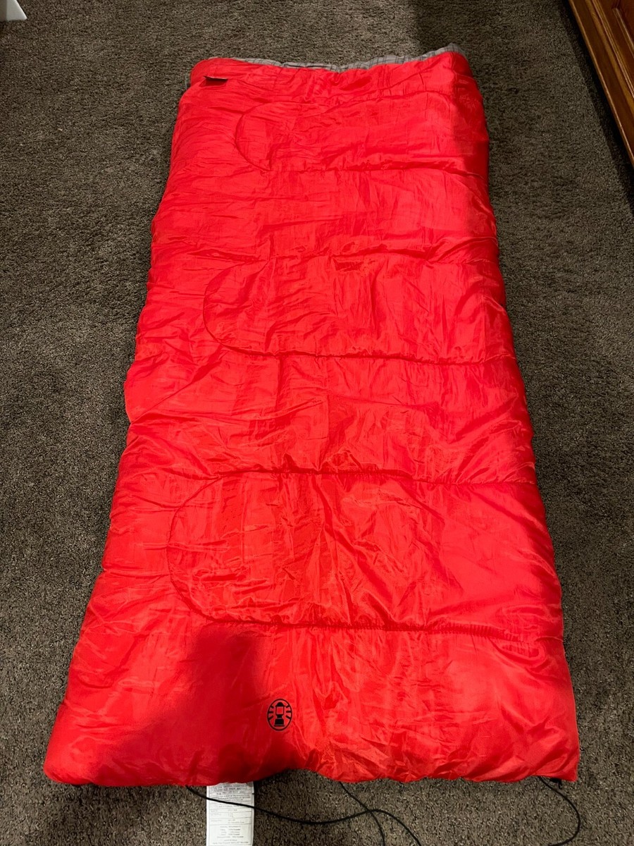 Coleman - silky COLEMAN Red/Orange Flannel Lined w/ Zip Out 2nd Fleece