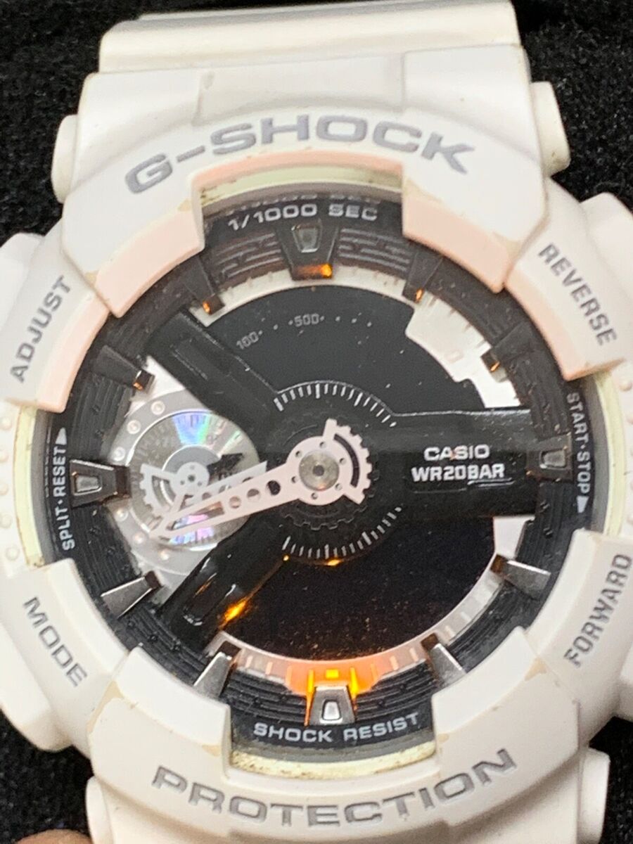 Casio G Shock Model 5146 5425 Analog Digital Watch White Casio G Shock Model 5146 5425 Analog Digital Watch White