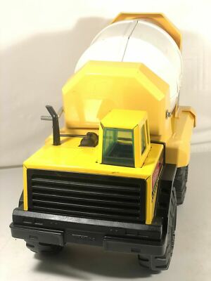 Camion Tonna Mighty Dinky Toys Jaune Vintage - Tôle - Légère Rouille