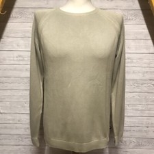 M S Blue Harbour Men  s Grey Sweatshirt Jumper Size Small S Cotton