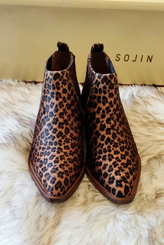 Buttero Women Boots Size 36 NIB Booties Leopard - Picture 3 of 12