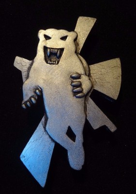 Battletech Clan Smoke Jaguar badge pin