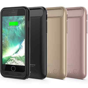 IPhone 8 Plus/7 Plus Capa Case Carregador De Bateria Portátil Power Bank de  carregamento | eBay