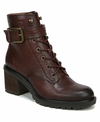 Zodiac Women's Gemma Lace-up Hiking Style Booties Boots - Wine Leather - Size 8M
