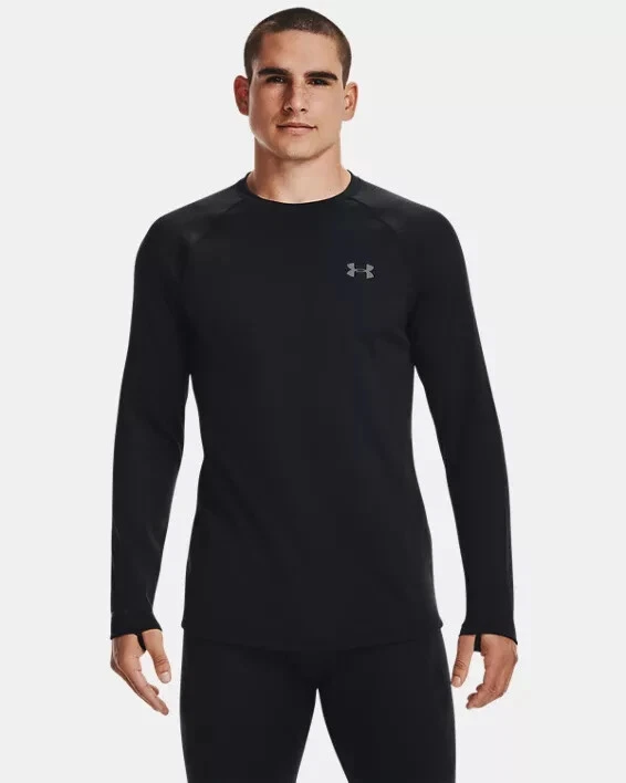 Under Armour Mens Base 4.0 Extreme Baselayer Black Activewear Top Size XXL