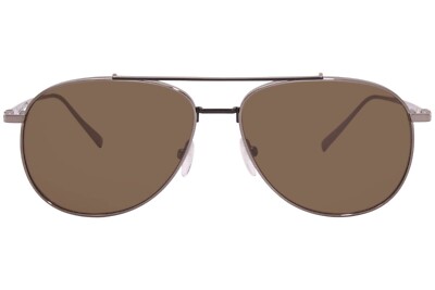 Salvatore Ferragamo Aviator Sunglasses SF201S 035 Shiny  display picture 3
