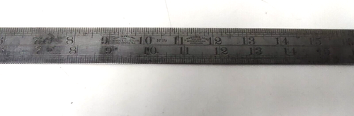 Single and Double Contraction Ruler 24" No 18 by J Rabone & Sons 1/48 and 1/96 - 第 10/12 張圖片