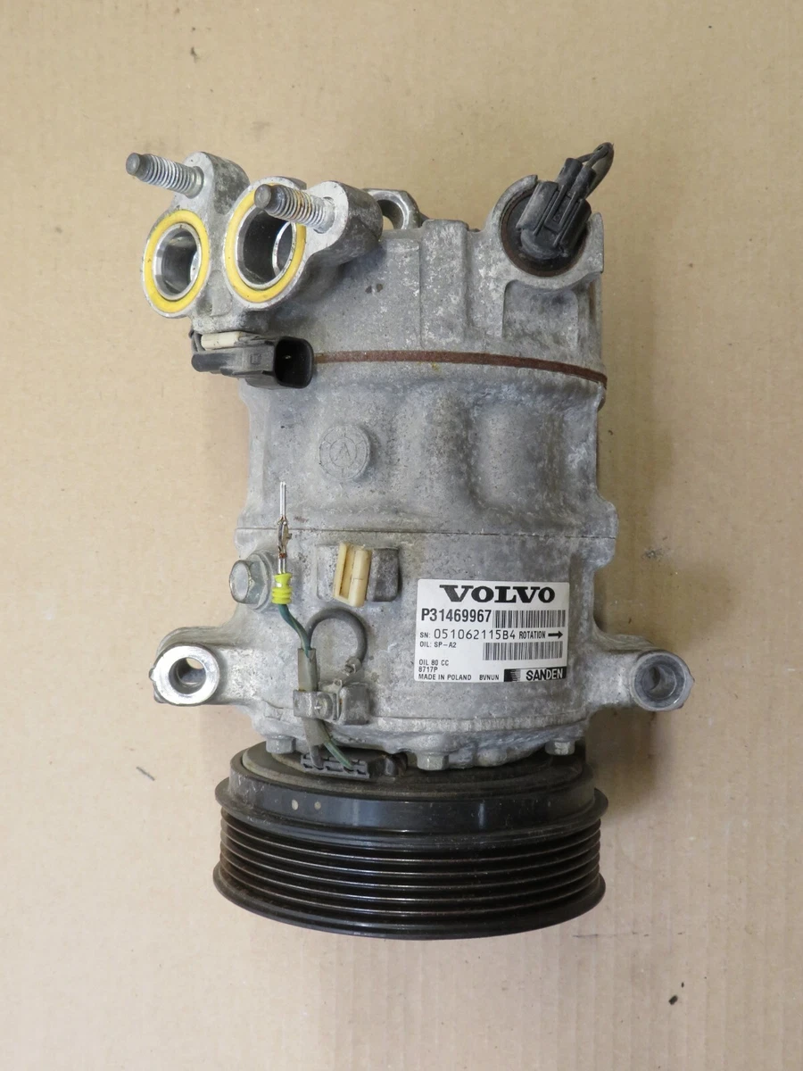 2016-2019 VOLVO XC90 T6 2.0L A/C HVAC COMPRESSOR 31469967 OEM  