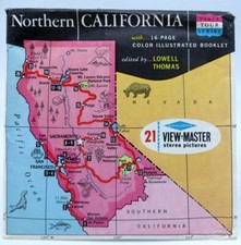 View Master A168, Northern California, State Tour Series, Sawyer's, 3 Reel Set