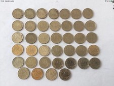 France( C) Série Complète 39 Pieces 10 Cent Marianne Bronze Alu 1962/1998+2000