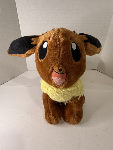 Build-A-Bear Workshop Pokemon Eevee 16" Stuffed Plush Makes Sound BAB - Picture 2 of 5