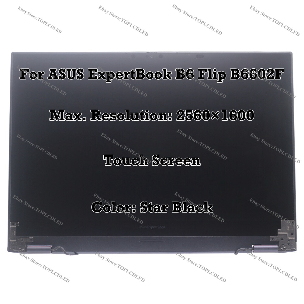 ASUS ExpertBook B6 Flip B6602F 16"" 2560×1600 Touch Screen LCD Display Complete