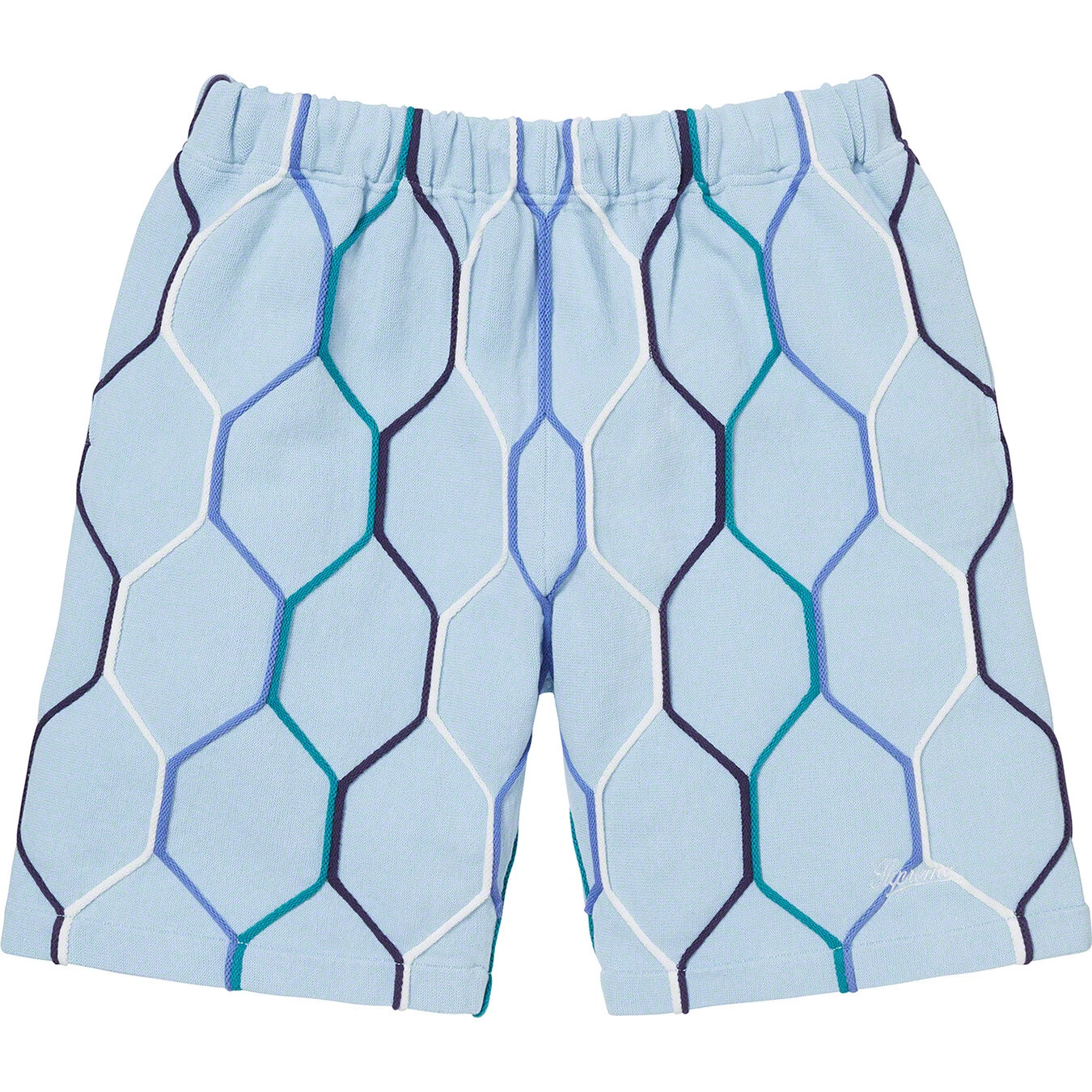 Supreme Hex Shorts (Light Blue) SS21  New Mens Medium Shorts ~FREE SHIPPING~