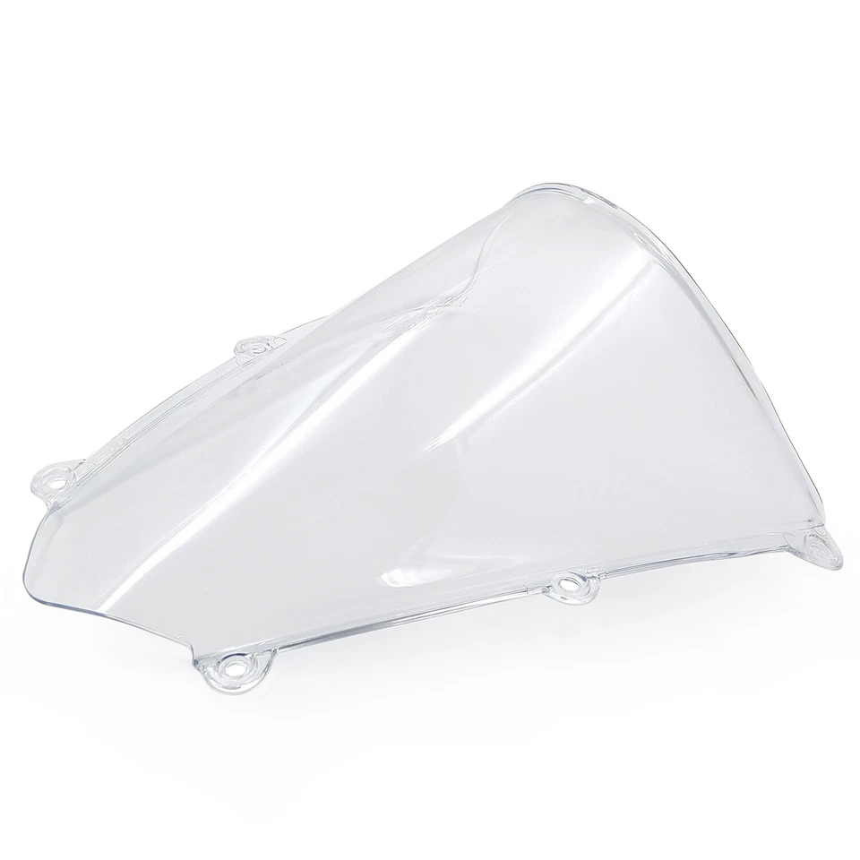 Parabrisas transparente de 1 pieza doble burbuja para Honda CBR 600RR F5 2007-2011 Foto 3 de 4