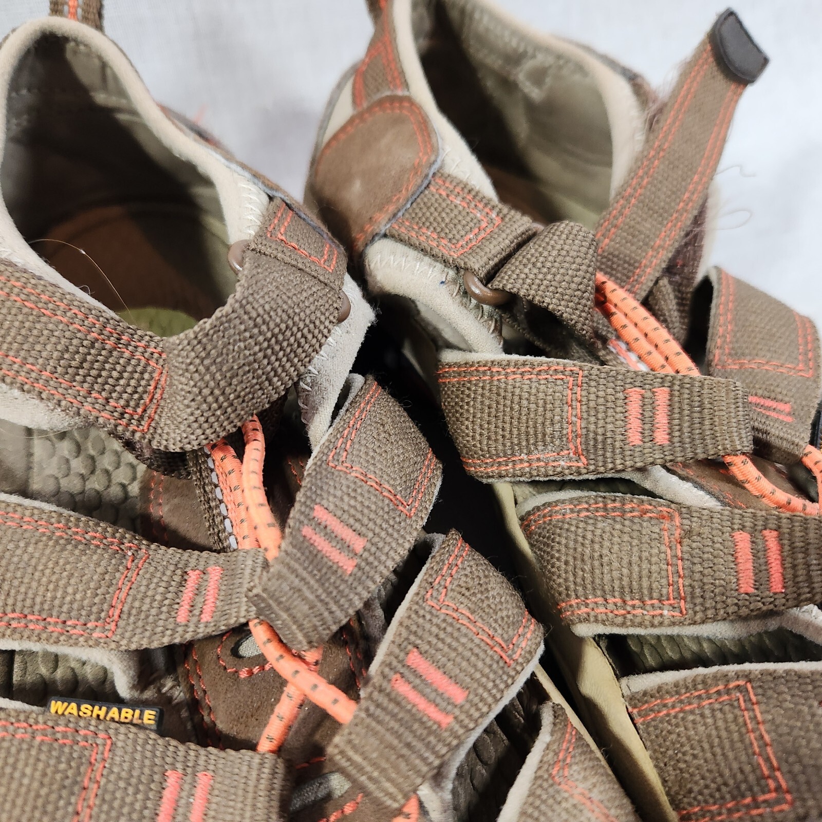 Scarpe sandali donna Keen Newport H2 taglia 6 marrone terra scuro arancione