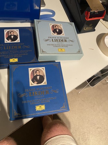 Schubert: Lieder: Dietrich Fischer-Dieskau, 21 CDS in 3 Vol. 1 Cd Missing - Bild 4 von 4