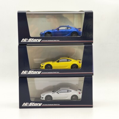ミニカー Hi-story 1/43 SUBARU BRZ 2.0 GT 2016 Hi-Story 1/43 Subaru BRZ 2.0 GT 2016 White HS322WH Resin