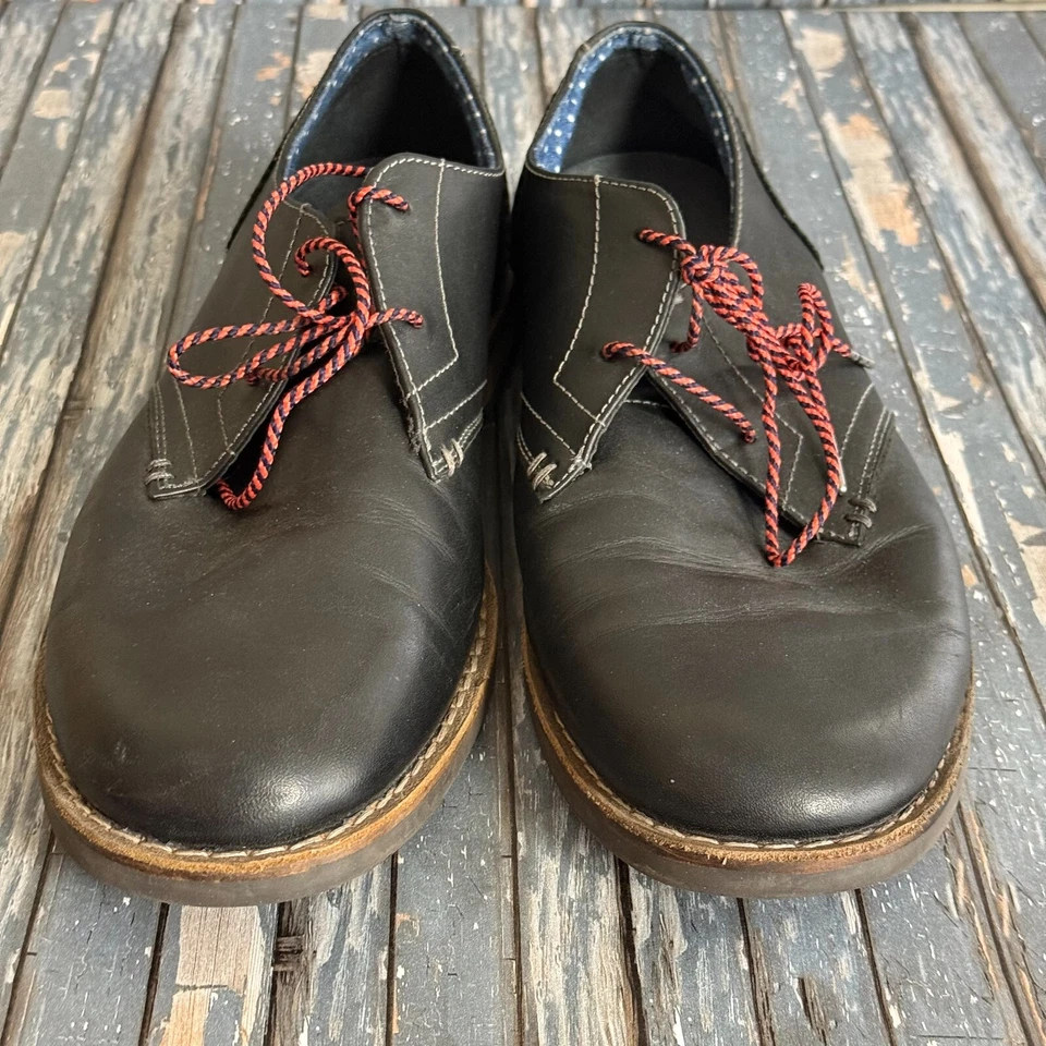 Zapatos Derby Originales Penguin Willie Op Para Hombres 12 Gris Negocios Informales Foto 4 de 4