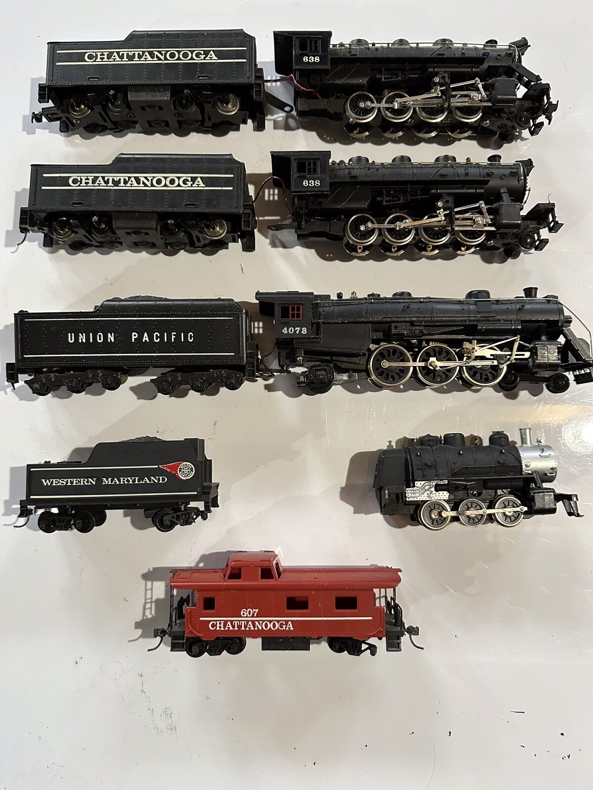 HO Scale Steam Chattanooga & Union Pacific (Lot 22) eBay