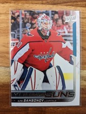 2018 19 Upper Deck Ilya Samsonov Young Guns #463 Washington Capitals