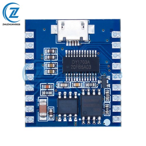 Produktbild von MP3 Voice Playback Modul – UART & I/O Trigger, Neu & Ungebraucht