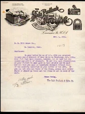 1915 Lancaster Pa. - Safe Padlock and Hardware Co - Beautiful Letter Head Rare 