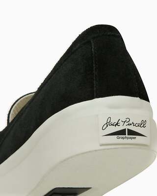 33301371 Graphpaper × Converse Jack Purcell Loafer Black (Men's