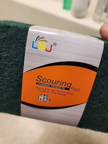 Lot 20 Scouring Pads Medium Duty Home Kitchen Household dish Scrubber Cleaning - Picture 7 of 8