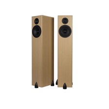 Totem Acoustics 'bison' Tower Speakers In White Oak