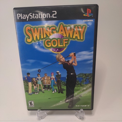 Swing Away Golf PS2 Complete In Box Tested and Works Fast Shipping
