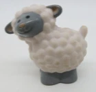 Vintage Fisher Price Little People WHITE SHEEP farm 1995 toy animal figure