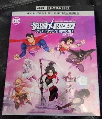 Justice League X RWBY Part Two = 4K UHD = SEALED = SLIPCOVER