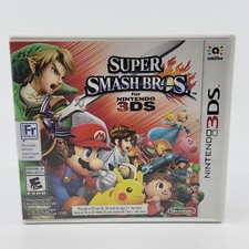 Super Smash Bros. For Nintendo 3DS Case Manual Only - NO GAME J