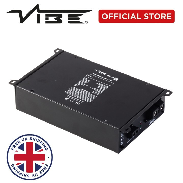 Vibe Powerbox Mini 650w 1ohm amplifier POWERBOX650.1M-V5