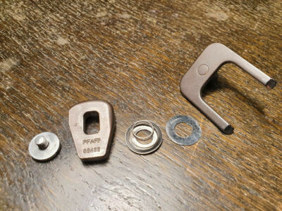 Pfaff 461, 463 OEM # 91-069 466-15 bobbin winder stop (limiter)