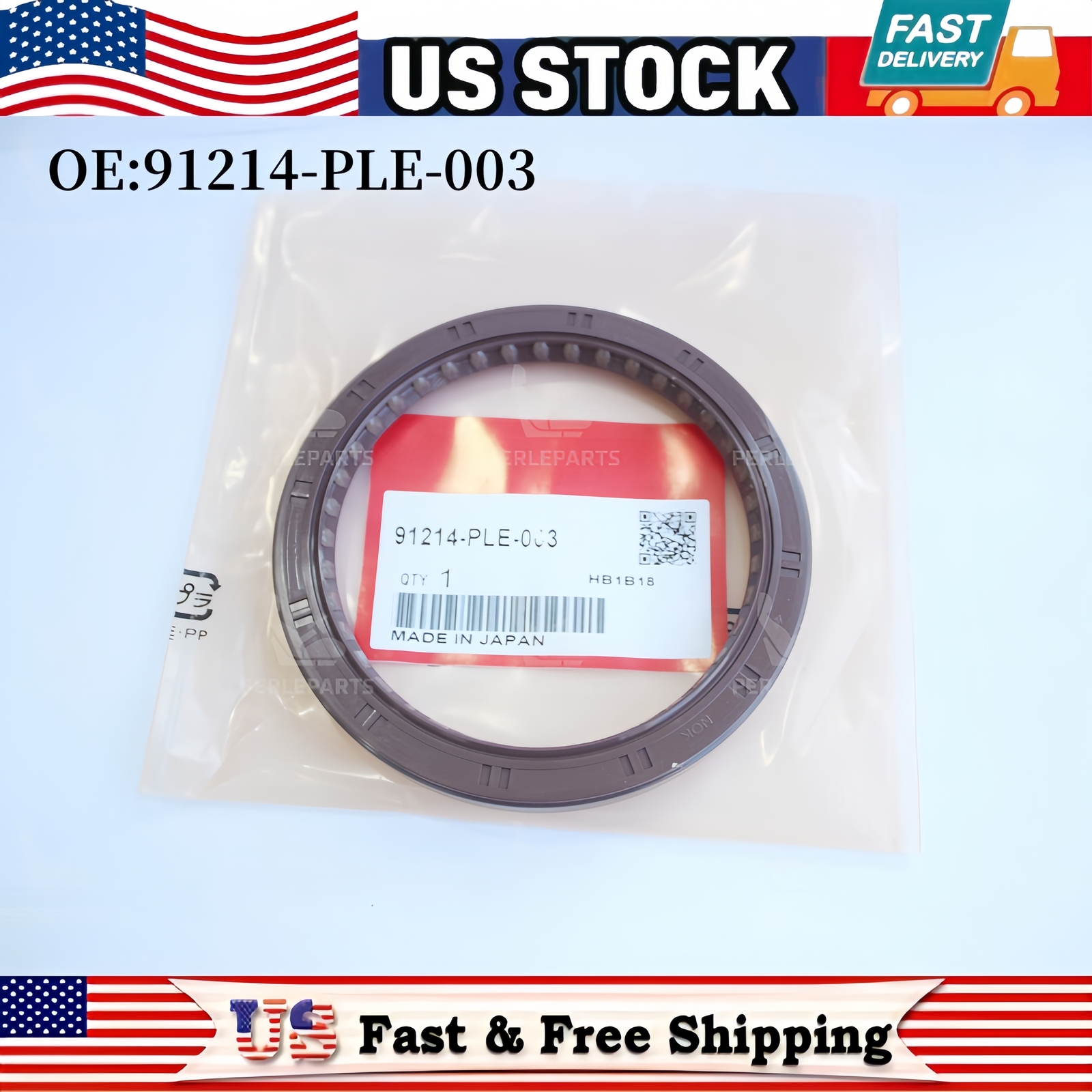 OEM Genuine Honda Civic Integra B-Series CL TL Rear Main Seal 91214-PLE-003
