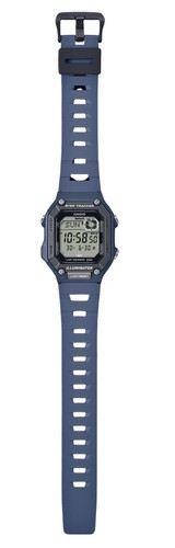 Casio Standard Digital Step Tracker Sports Quartz 100M Men's Watch WS-B1000-2AV - Picture 2 of 3