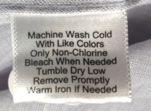 Joseph Abboud Aero Linen Performance Shirt With 37.5 Technology-Gray Mens Size L - Picture 6 of 8