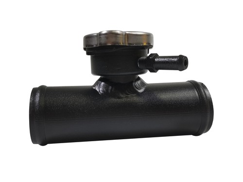 35mm 1.37'' O.D Alloy Universal Inline Radiator Filler Neck Hose 45 ...