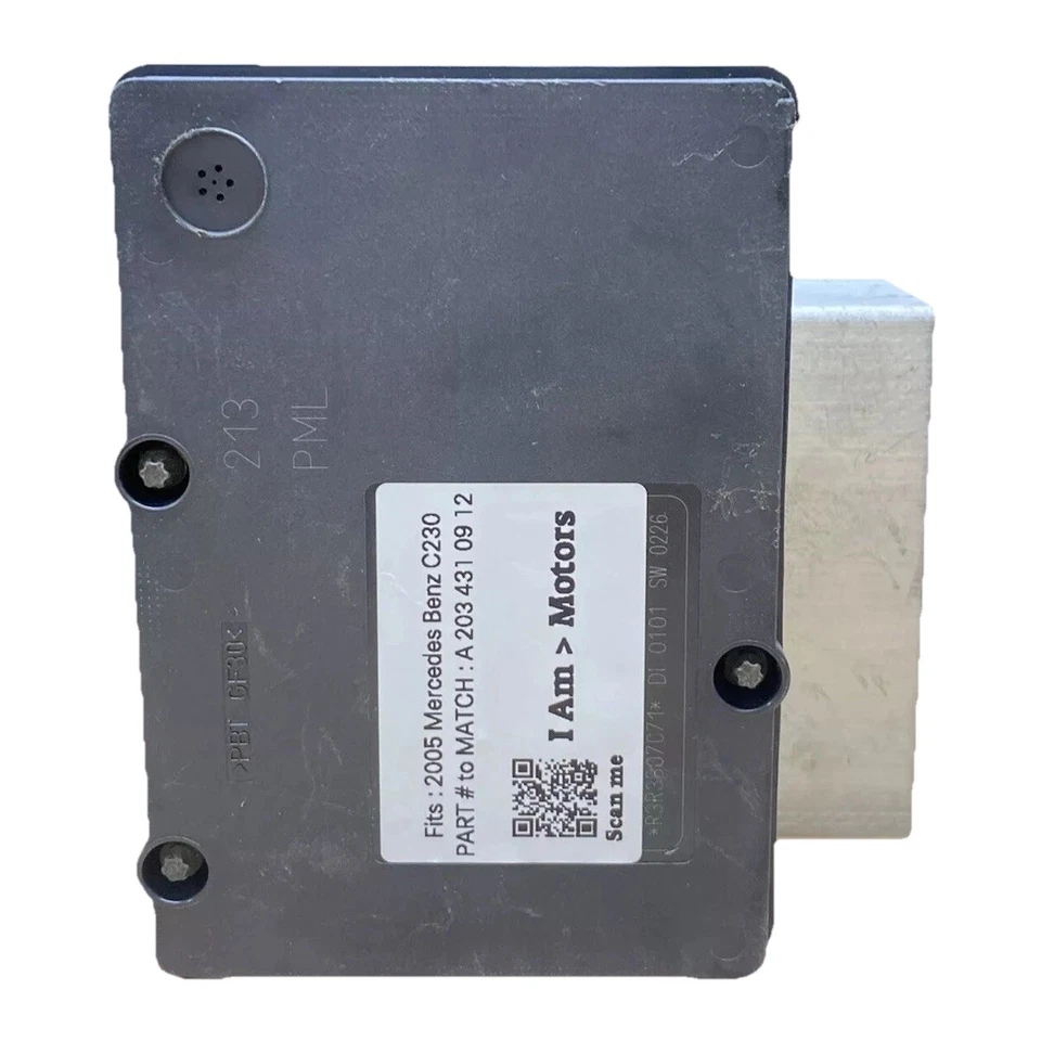 Módulo de bomba de freno ABS reacondicionado 2005 Mercedes-Benz C230 | A 203 431 09 12 Foto 3 de 4